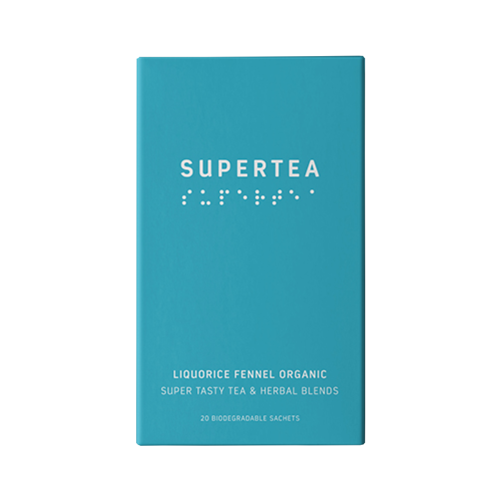 Supertea Lakrids og Fennikel Økologisk te