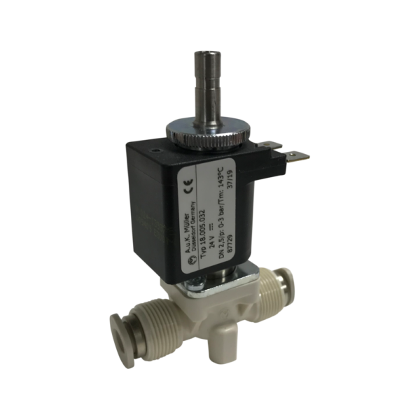 Animo Valve steam  24V DC 3 Way NC 3BAR DN2.5