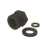 BWT Reduktion Nippelmuffe 3/8" - 3/4" Sort