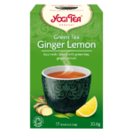 Yogi Tea Ginger Lemon - Økologisk Grøn Te (Pk. á 17 breve)