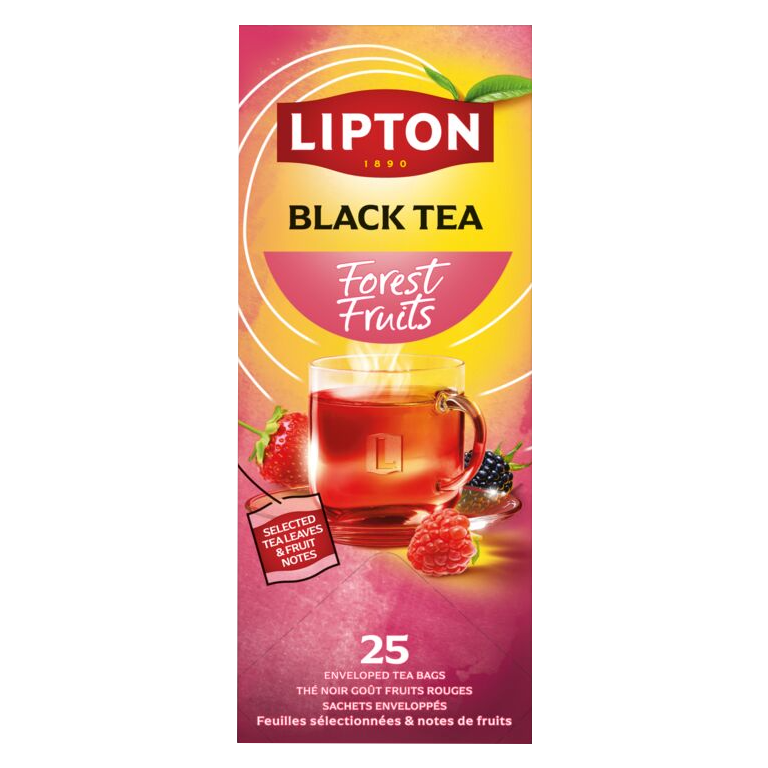 Lipton Forest Fruits Te (Pk. á 25 breve) - Billede 2