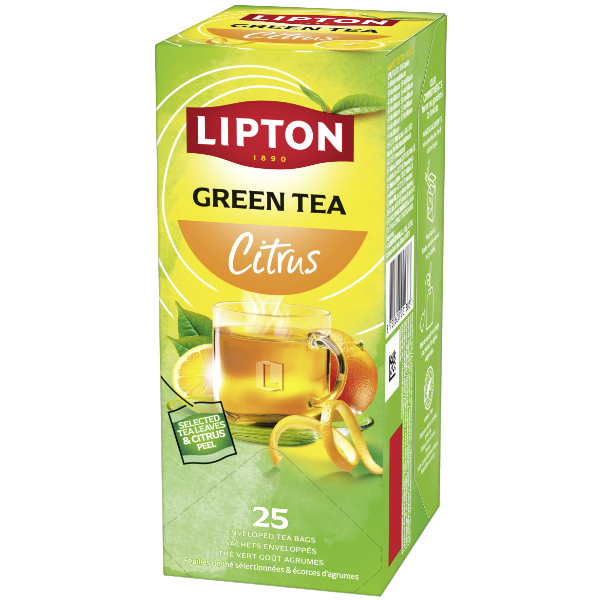 Lipton Green Tea Citrus (pk. á 25 breve)