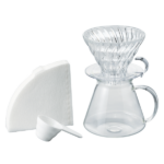 Hario V60 Glass Brewing Kit Simply Hario Starterkit (S-VGBK-02-T)