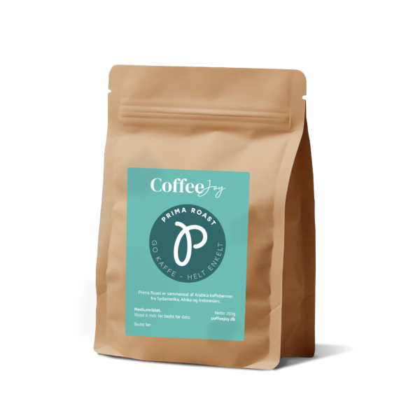 CoffeeJoy Prima Roast Hele Bønner (ps. á 250 gr.)
