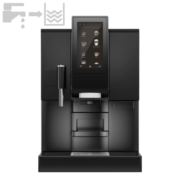 Schaerer Coffee Club Office Edition Kaffeautomat, Manuel vandtank (1 bønnetårn, forberedt til Friskmælk)