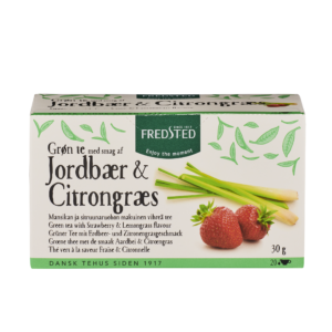 Fredsted Jordbær og Citrongræs te