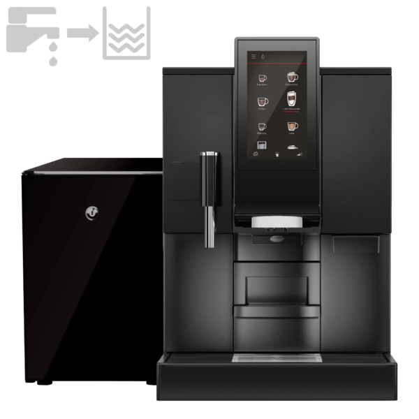 Schaerer Coffee Club Office Edition Kaffeautomat, Manuel vandtank (1 bønnetårn, Friskmælk & 3,5 ltr. Køleskab)