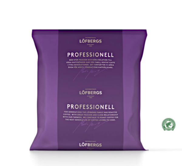 Löfbergs Professional Dark Malet Kaffe 1,5 - Rainforest Alliance (pose á 500 gr.)