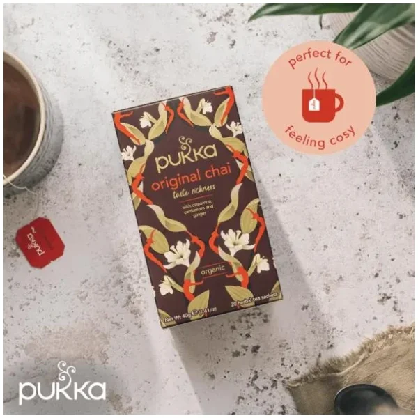 Pukka Original Chai – Økologisk Te (pk. á 20 breve) - Image 2