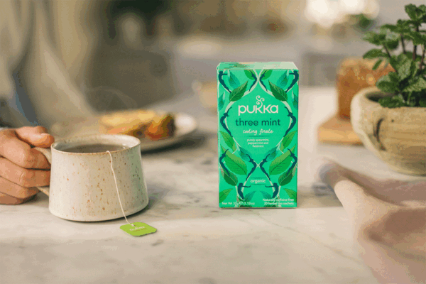 Pukka Three Mint – Økologisk Te (pk. á 20 breve) - Image 2