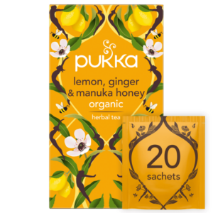 Pukka Lemon, Ginger & Manuka Honey - Økologisk Te (pk. á 20 breve)