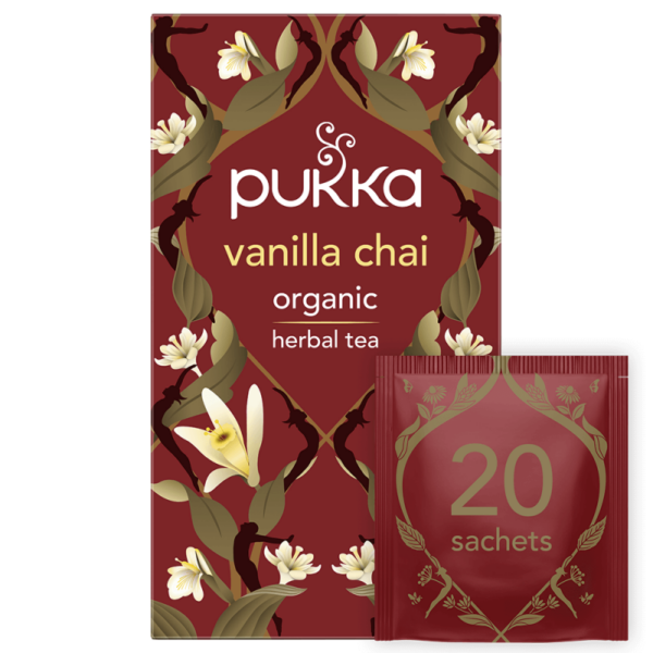Pukka Vanilla Chai – Økologisk Te (pk. á 20 breve)