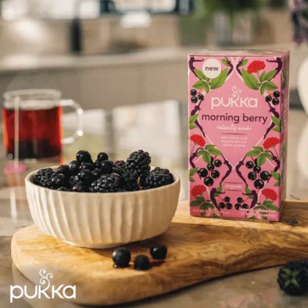 Pukka Morning Berry – Økologisk Te (pk. á 20 breve) - Image 2