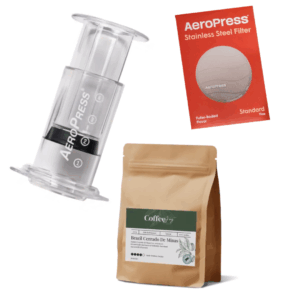 Aeropress Clear Startpakke: "Clear as the Sun"