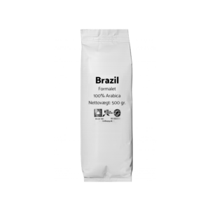 Brazil Kaffe | Rainforest Alliance Malet Kaffe (Pose á 500 gr.)